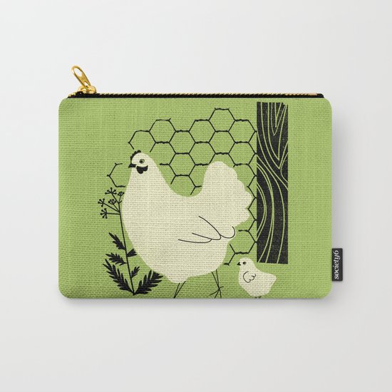 Hen and chick Carry-All Pouch
