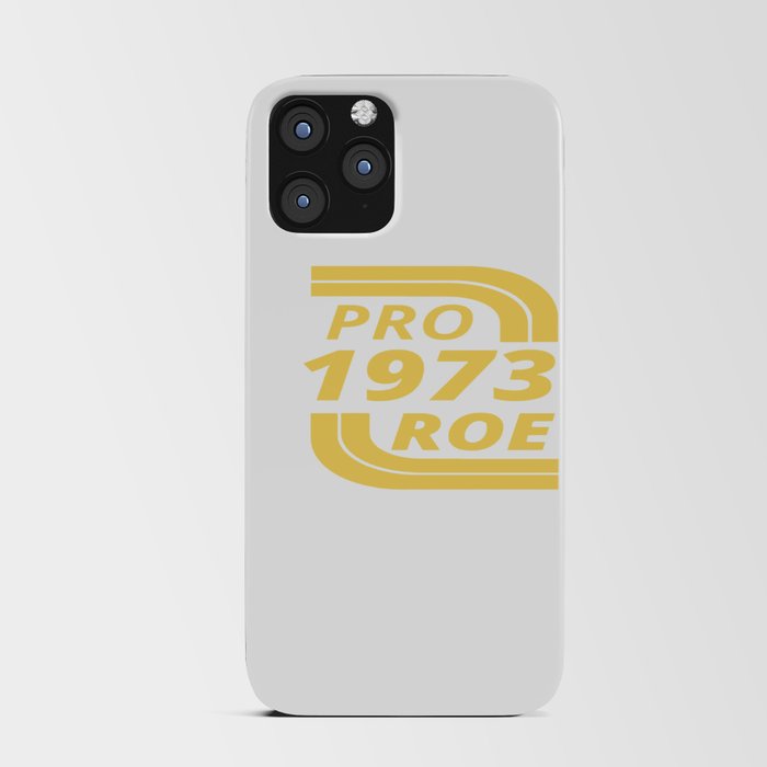 pro roe iPhone Card Case