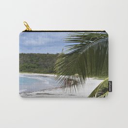 tropics Carry-All Pouch | Blue, Tropical, Green, Puertorico, Film, Hdr, Beach, Vieques, Minimal, Calm 