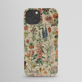 Adolphe millot 1800s fleur E iPhone Case