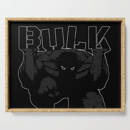 Gym Bulk (Black) Serving Tray