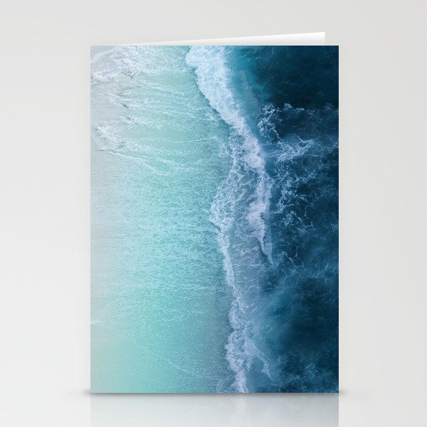 Turquoise Sea Stationery Cards