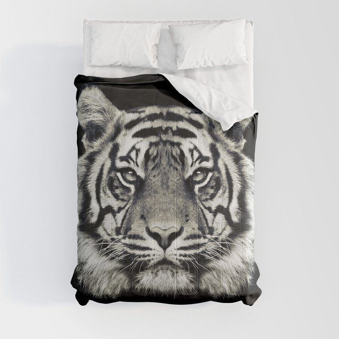 Tiger Portrait Comforter