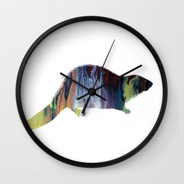 Beaver Wall Clock