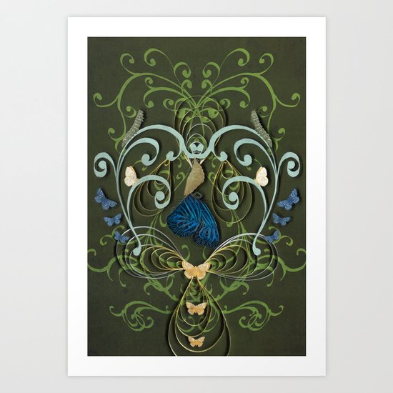 Butterflies Art Print