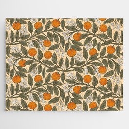 Art Nouveau Oranges Jigsaw Puzzle