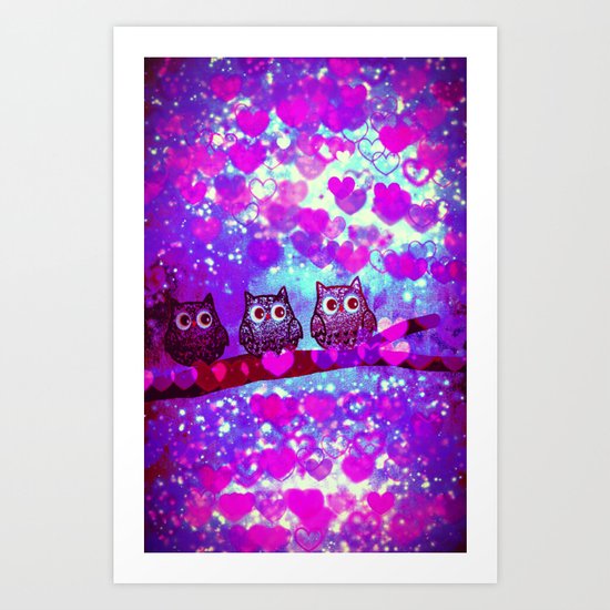 owl-272 Art Print