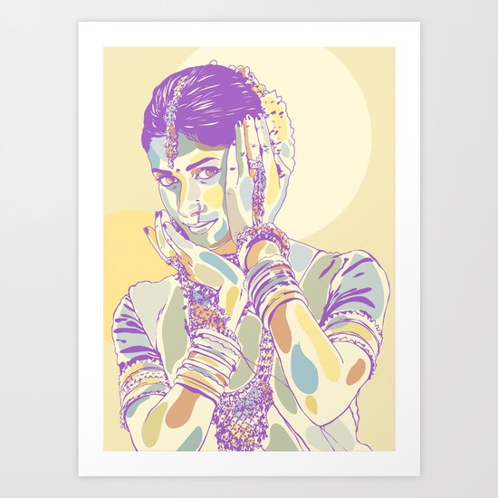 Anuradha Art Print