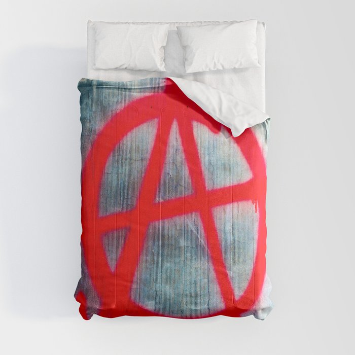 Anarchy Graffiti Comforter