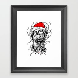 Santa, is that you? Framed Art Print