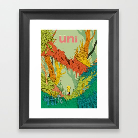 uni Framed Art Print