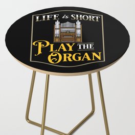 Pipe Organ Piano Organist Instrument Music Side Table