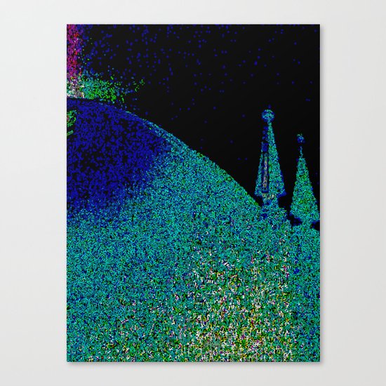 Cadeira da sala de jantar Canvas Print