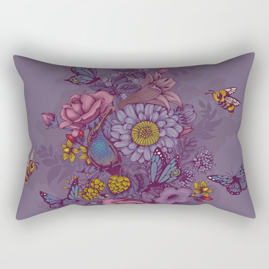 Beauty (eye of the beholder) Rectangular Pillow