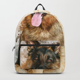 German Shepherd Backpack
