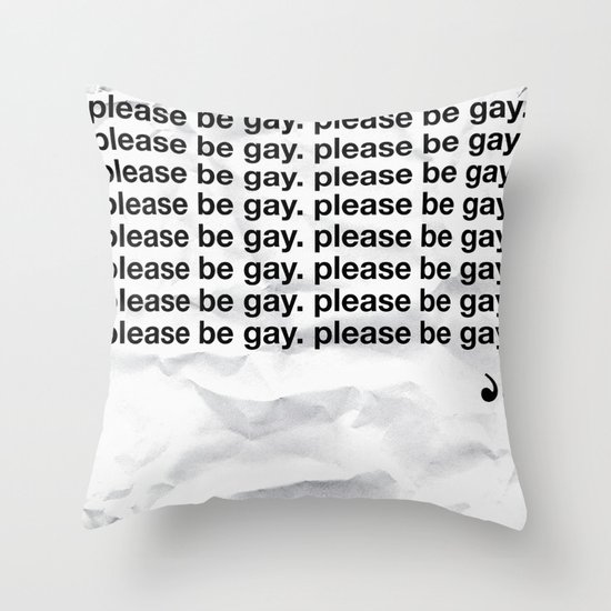 The Sacred Chant of the Homosexual Throw Pillow