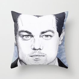 Leonardo DiCaprio Throw Pillow
