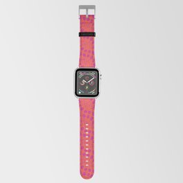 Lace in orange and pink Apple Watch Band