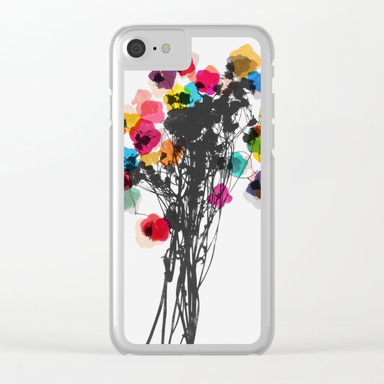 blossom 1 Clear iPhone Case