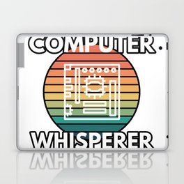 Computer Whisperer Coding IT Humor Laptop Skin