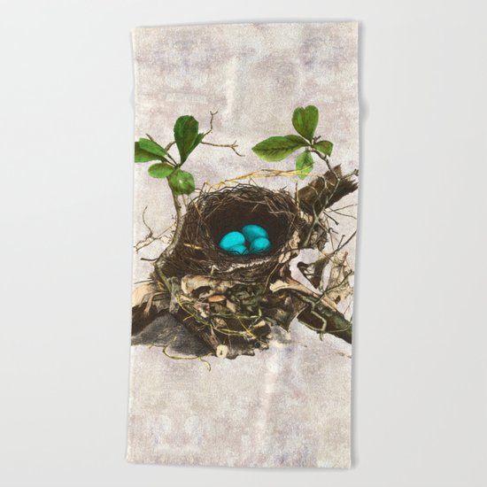 A commonplace miracle Beach Towel