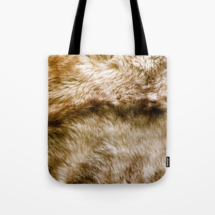 Real fur discount bag