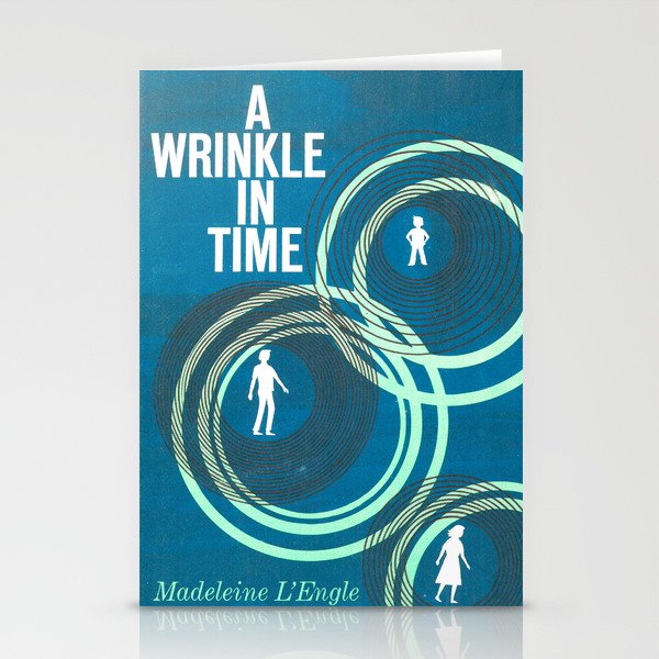 Vintage Book Cover- A Wrinkle in Time, First Edition  Stationery Cards