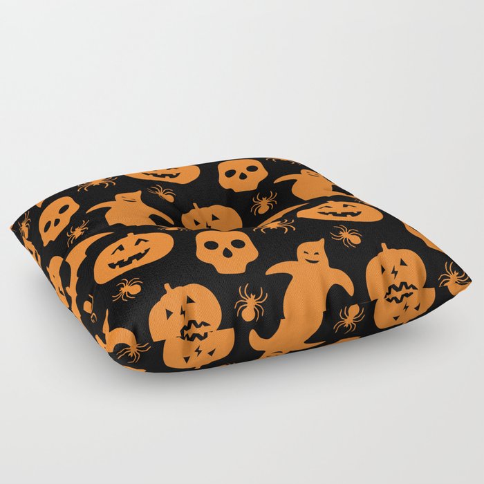 Halloween Pattern Floor Pillow