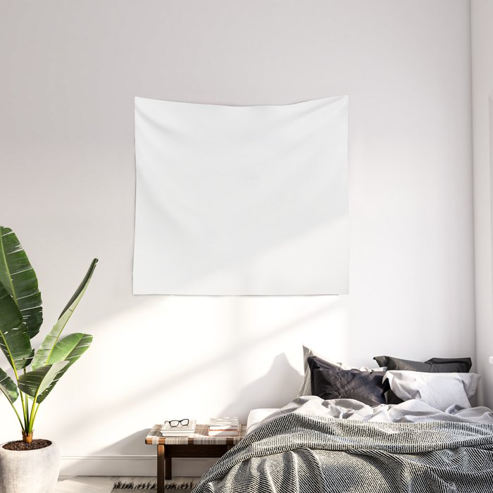 White Blank Wall Tapestry