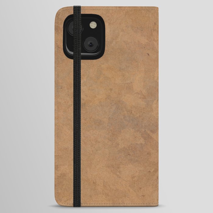 Light Brown iPhone Wallet Case