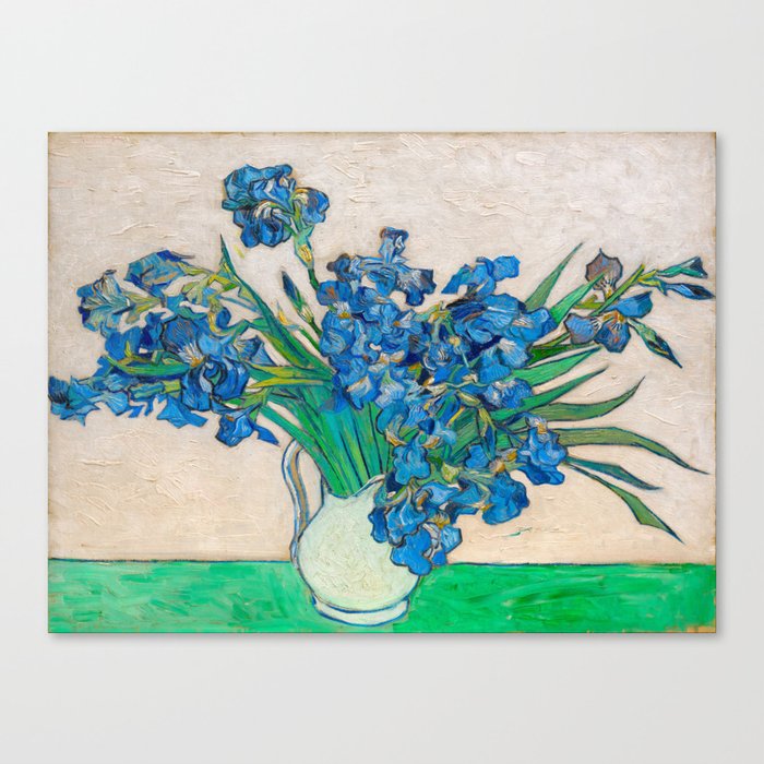 Irises By Vincent Van Gogh Oil Painting Still Life Floral