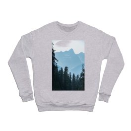 Epic Forest Mountain Adventure II - Mount Rainier National Park Crewneck Sweatshirt