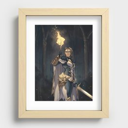 Fear not the dark Recessed Framed Print