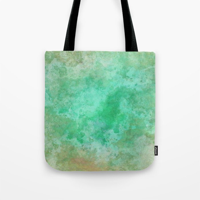 Abstract nature green marble Tote Bag