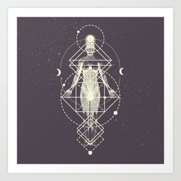 Sacred Geometry (Divine Feminine) Art Print
