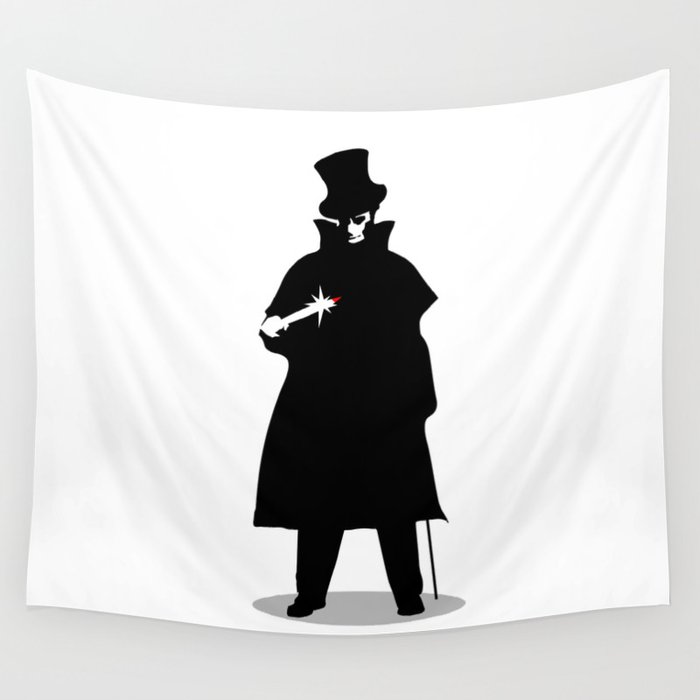 Jack The Ripper Wall Tapestry