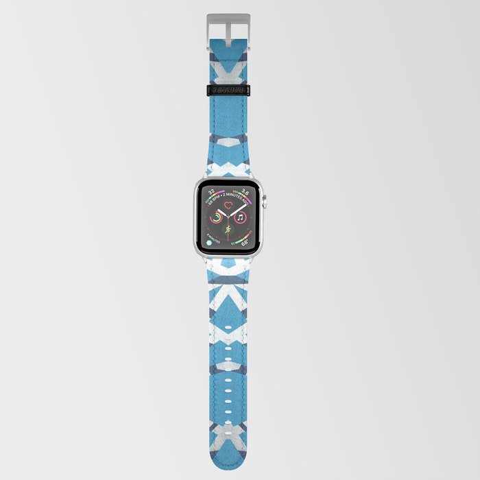 Eye Of the Shards Of Time White Apple Watch Band
