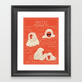 Actual Arctic Snow Monkeys Gerahmter Kunstdruck