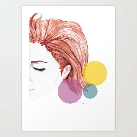 days go by Art Print