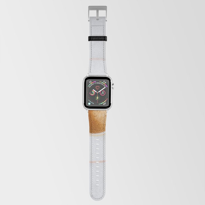Latte, White Marble Apple Watch Band