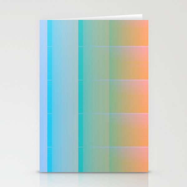 Abstraction_COLOR_TONE_HORIZON_POP_ART_03AA Stationery Cards