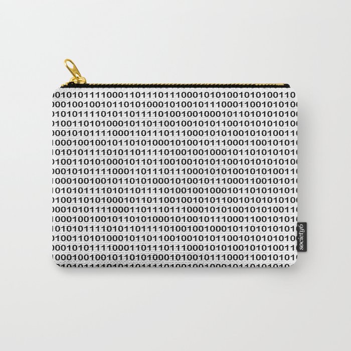 The binary code Carry-All Pouch