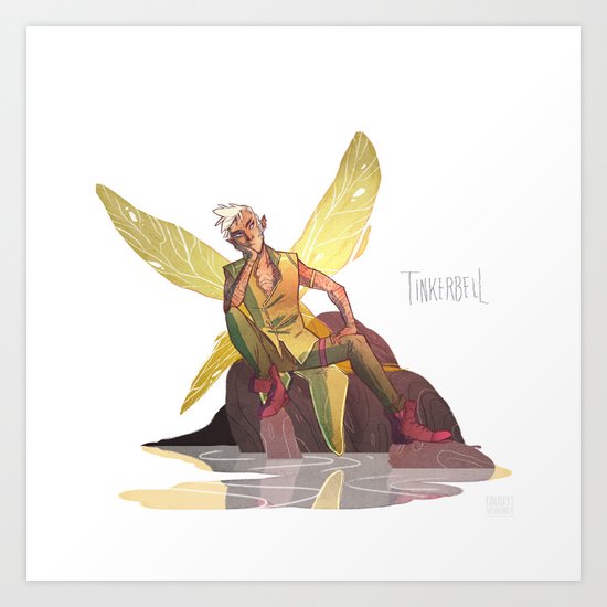 Tinkerbell Art Print