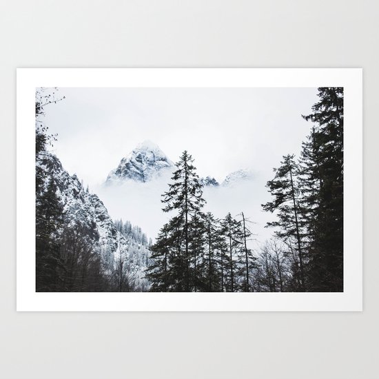 Worlds apart Art Print