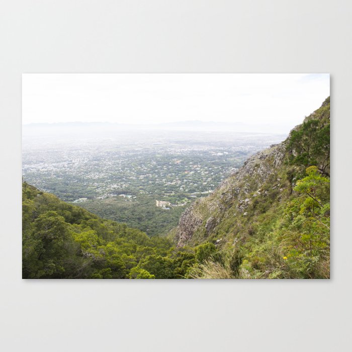 View from Table Mountain Canvas Print
