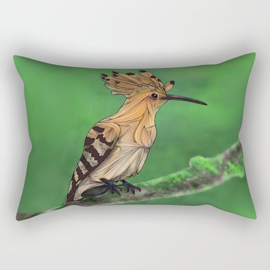 Upupa Rectangular Pillow