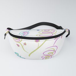 Abstract Spring Flowers Fanny Pack