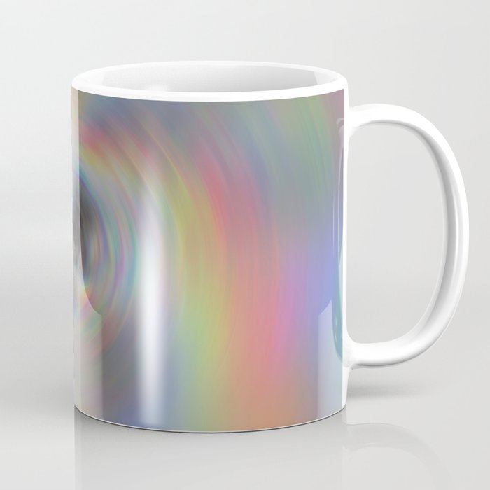 Digital glitch tunnel Coffee Mug