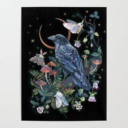 Moon Raven  Poster