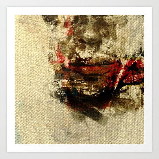 The Human Race Art Print